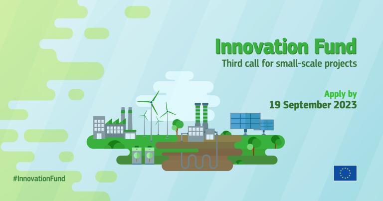 Innovation Fund: €100 million for innovative small-scale clean tech projects