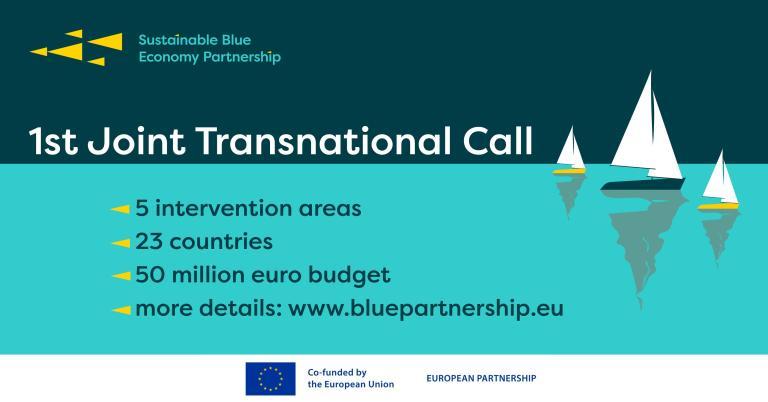 The Sustainable Blue Economy Partnership and the European Commission launch the first co-funded call to support sustainable blue economy