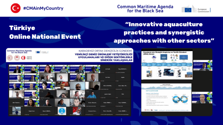Türkiye's “CMA in my country” National Workshop on Aquaculture: A United Approach for Future Growth