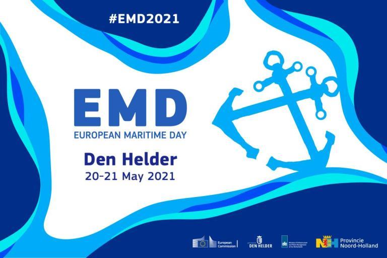 Join European Maritime Day 2021 in DEN HELDER & online: 20-21 MAY 2021