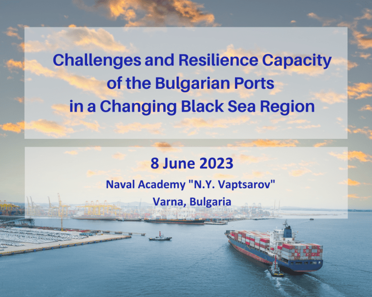 Challenges and Resilience Capacity of the Bulgarian Ports in a Changing Black Sea Region