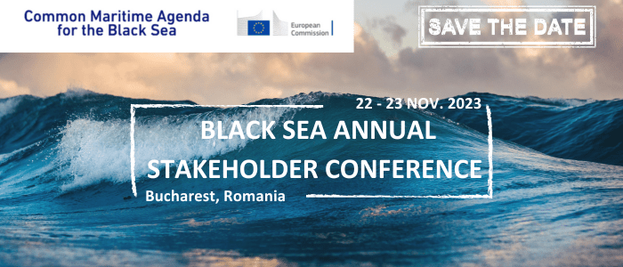 Save-the-date for the Black Sea Common Maritime Agenda Stakeholder 