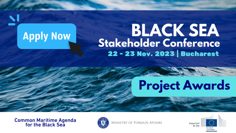 Black Sea Project Awards 2023: Honouring Excellence in the Blue Economy- Common Maritime Agenda for the Black Sea Initiates Project Competition