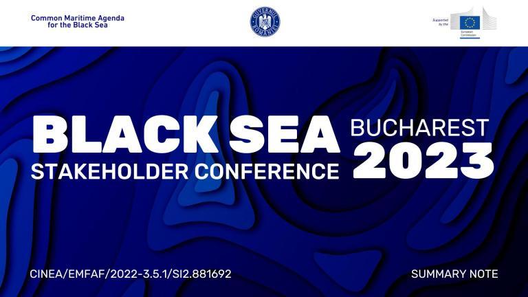 The Black Sea CMA Stakeholder Conference Report is now available! 