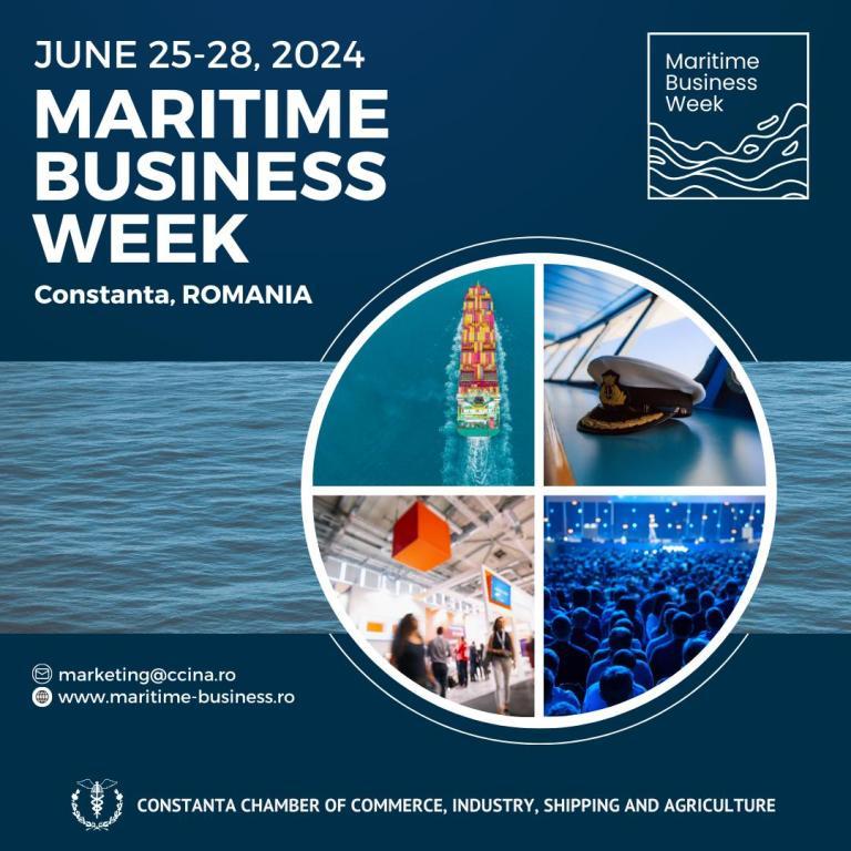 Maritime Business Week, 25 – 28 June 2024 - Constanta Romania