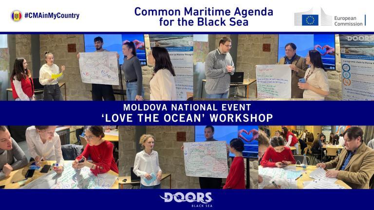 Love the ocean: Moldovan National Event with DOORS project 