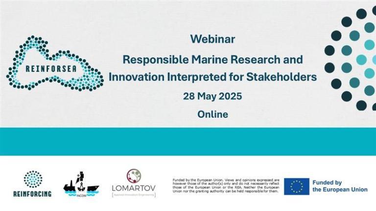 Webinar on Responsible Marine Research & Innovation 
