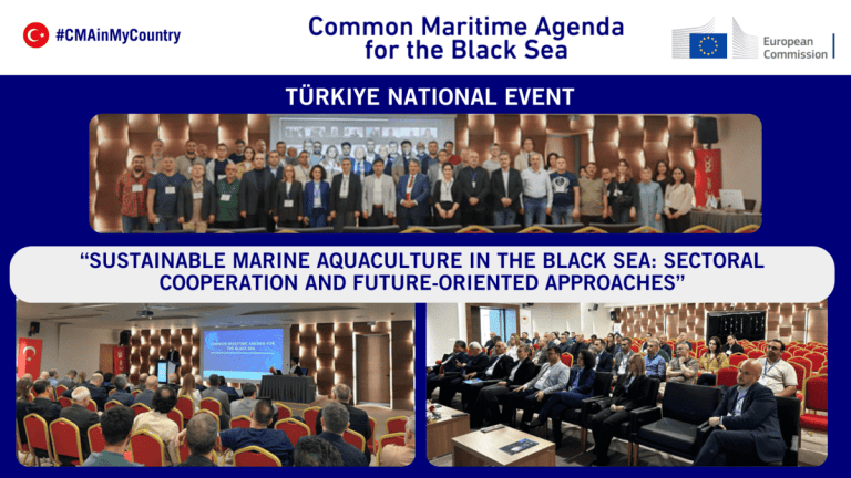 Türkiye’s follow-up workshop on Sustainable Marine Aquaculture in the Black Sea 