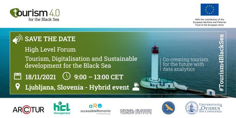 High Level Forum - Tourism, Digitalisation and Sustainable development for the Black Sea