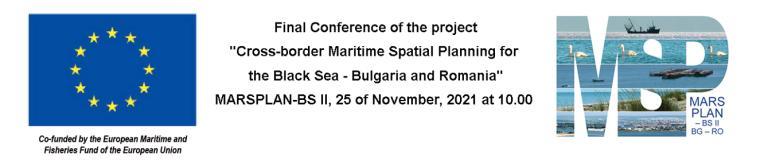 Final Conference - Cross-border Maritime Spatial Planning for the Black Sea - Bulgaria and Romania - MARSPLAN-BS II