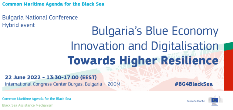 Bulgaria's Blue Economy Innovation and Digitalisation: Towards Higher Resilience